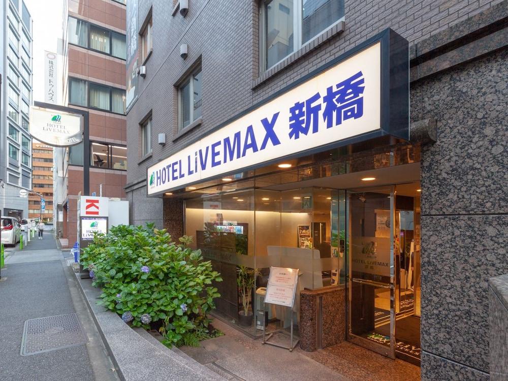 Hotel Livemax Budget Shinbashi Tokio Buitenkant foto